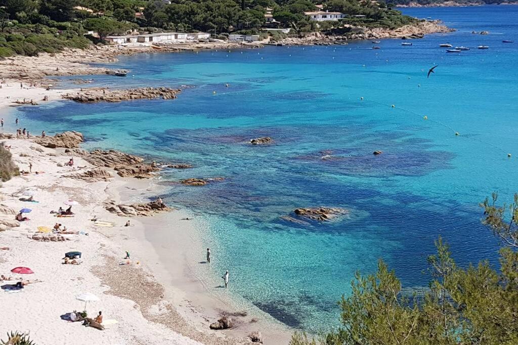 2 Bedrooms, 15 Min Walk To Beach, Ac, Pool & Fiber Internet In A Quiet, Private Gated Domain 5Kms To St Tropez Cogolin Bagian luar foto