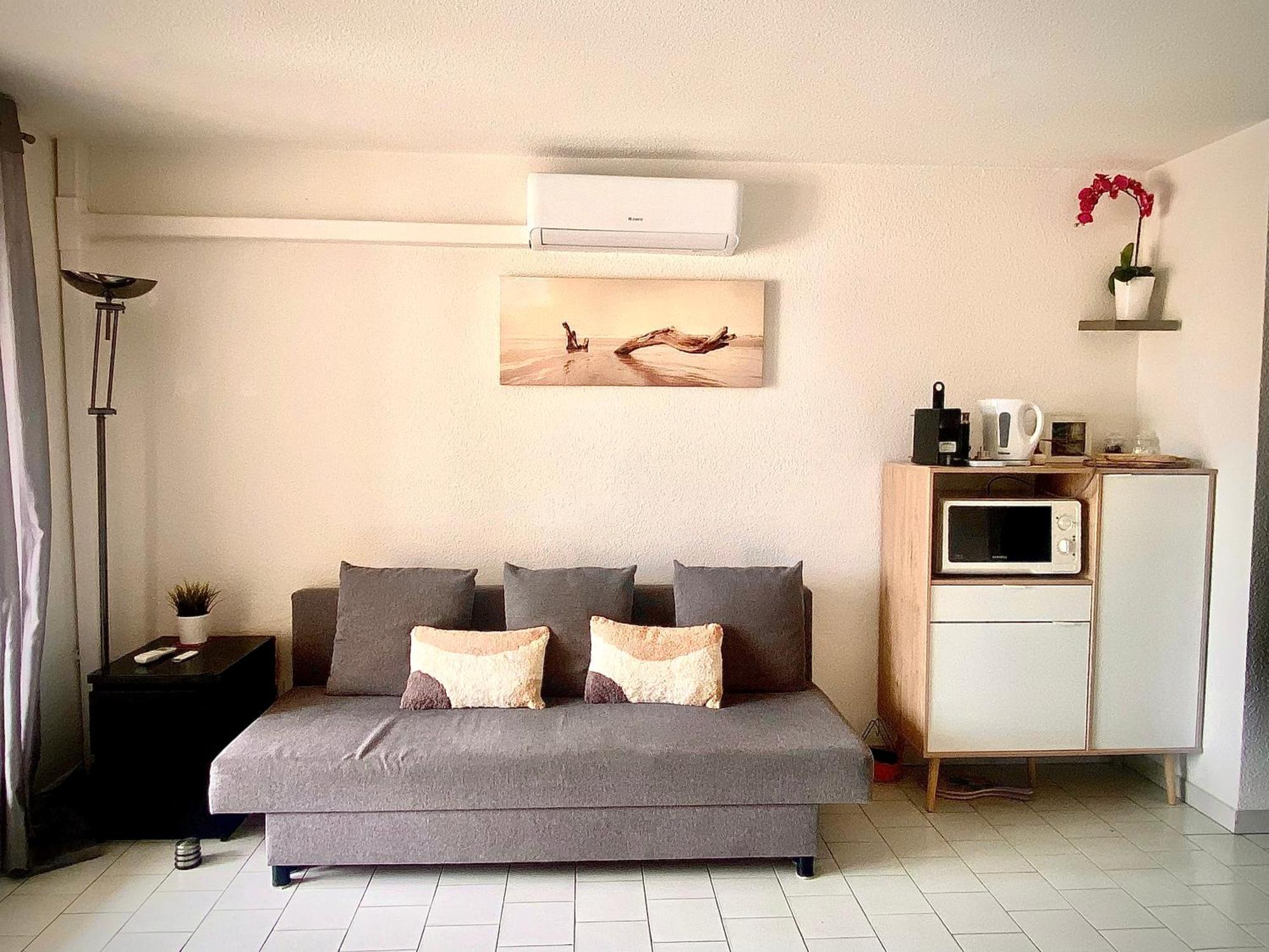 2 Bedrooms, 15 Min Walk To Beach, Ac, Pool & Fiber Internet In A Quiet, Private Gated Domain 5Kms To St Tropez Cogolin Bagian luar foto